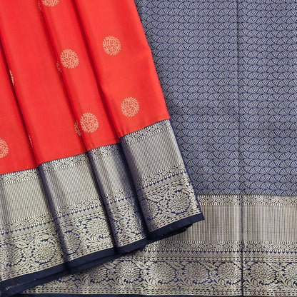 Kanchipuram Pure Silk Sarees - Gold and Black