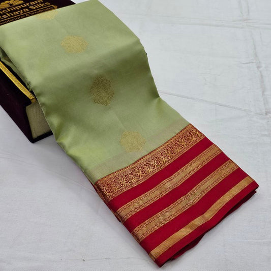 Kanchipuram Pure Fancy Soft Silk Saree 043