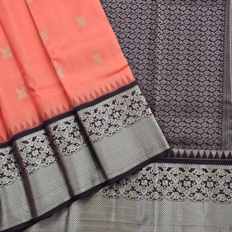 Kanchipuram Pure Fancy Soft Silk Saree 047