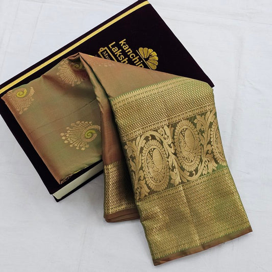 Kanchipuram Pure Elegant Fancy Silk Saree 014