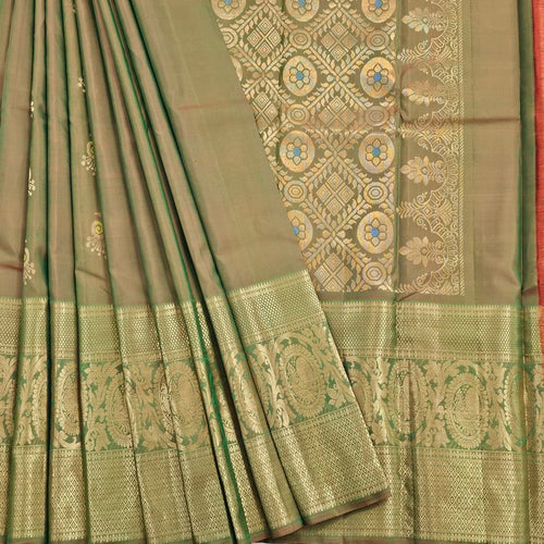 Orange Kanchipuram Pure Silk Sarees – Kanchipuram Lakshaya Silks