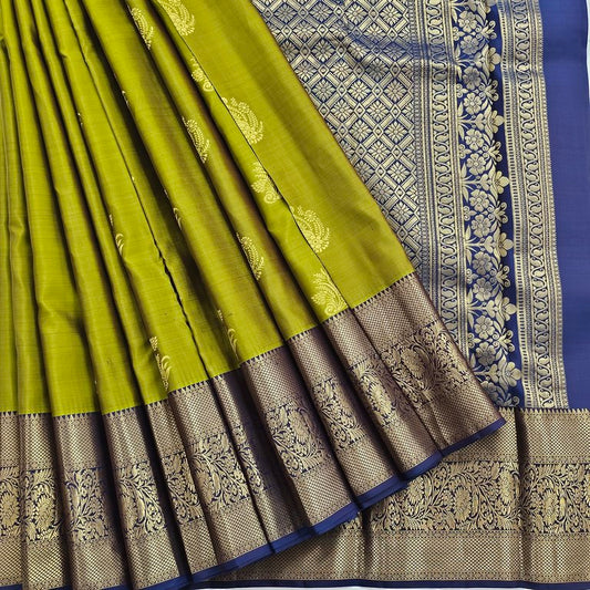 Kanchipuram Pure Elegant Fancy Silk Saree 017