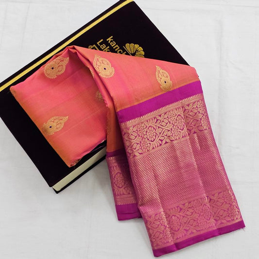 Kanchipuram Pure Elegant Fancy Silk Saree 020