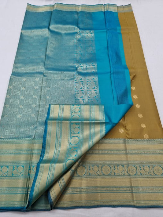 Kanchipuram Pure Fancy Silk Saree 007