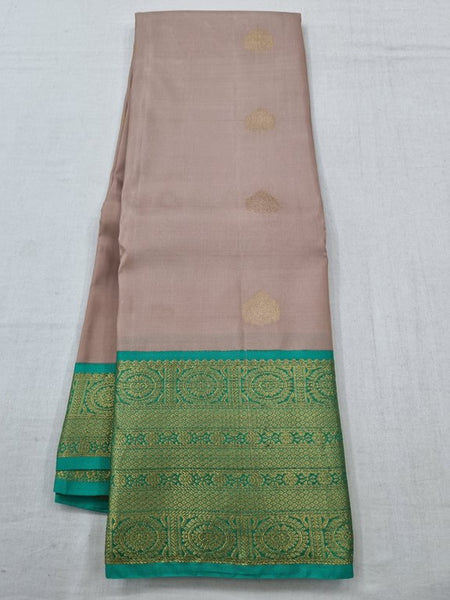 Mustard And Maroon Kanchipuram Pure Silk Sarees