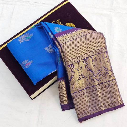 Kanchipuram Pure Elegant Fancy Silk Saree 022