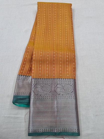 Aqua Green Kanchipuram Pure Silk Sarees – Kanchipuram Lakshaya Silks