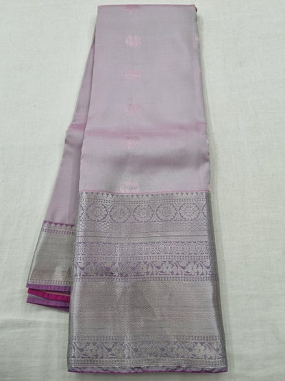 Coral Rose Pink Kanchipuram Pure Silk Sarees – Kanchipuram Lakshaya Silks