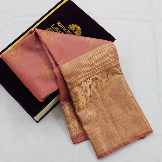 Kanchipuram Pure Elegant Fancy Silk Saree 032