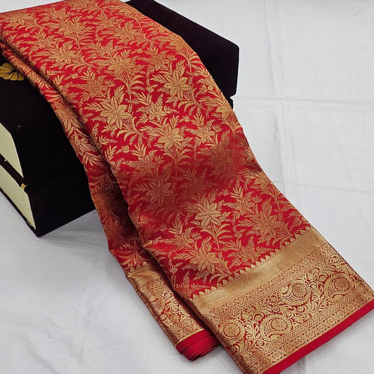 Kanchipuram Traditional Pure Handloom Silk Saree 011