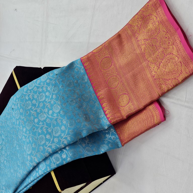 Kanchipuram Traditional Pure Handloom Bridal Silk Saree 034