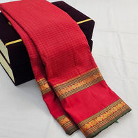 Kanchipuram Traditional Pure Handloom Bridal Silk Saree 022