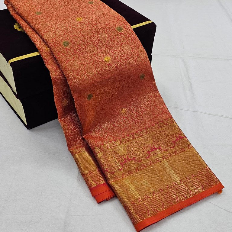 Kanchipuram Pure Handloom Bridal Silk Saree 007