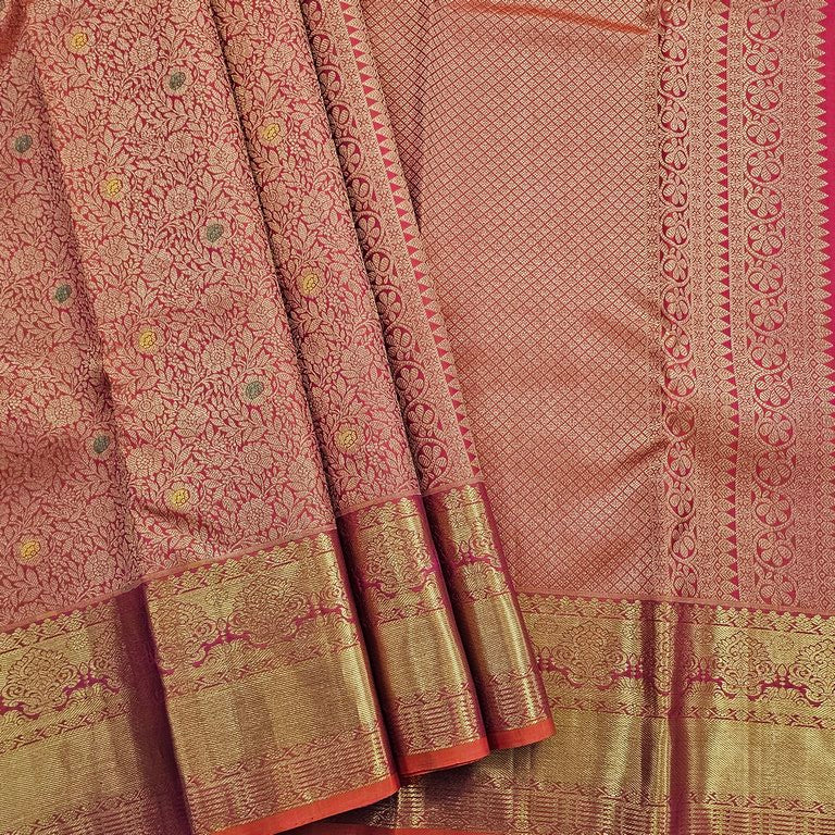 Kanchipuram Pure Handloom Bridal Silk Saree 007
