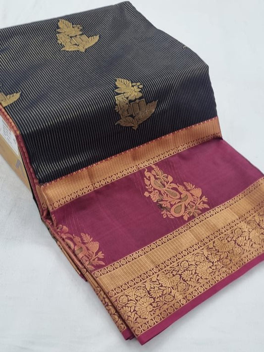 Kanchipuram Blended Bridal Silk Sarees 131