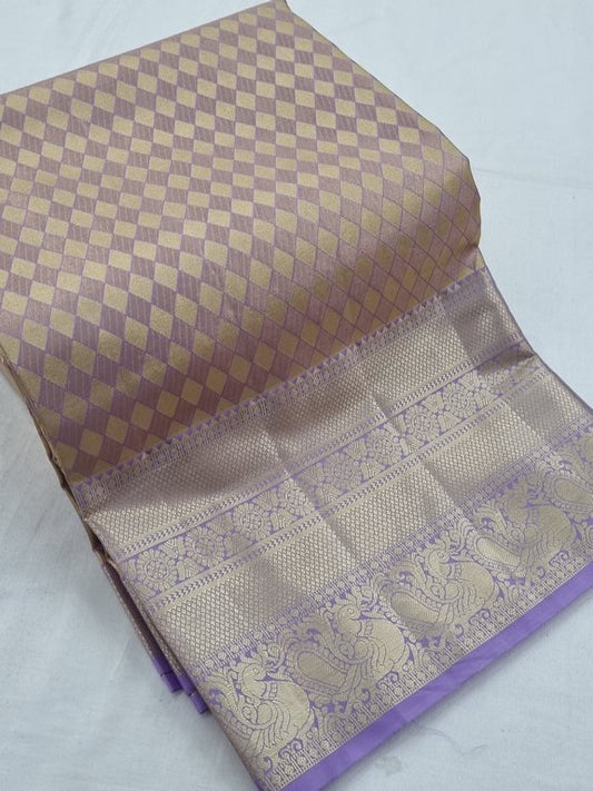Kanchipuram Blended Tissue Silk Sarees 132