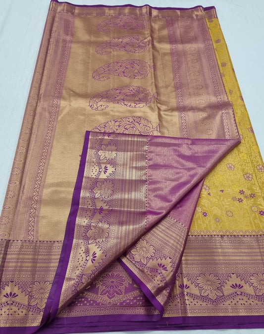 Kanchipuram Blended Bridal Silk Sarees 133