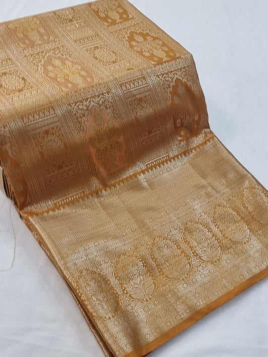 Kanchipuram Blended Tissue Silk Sarees 136