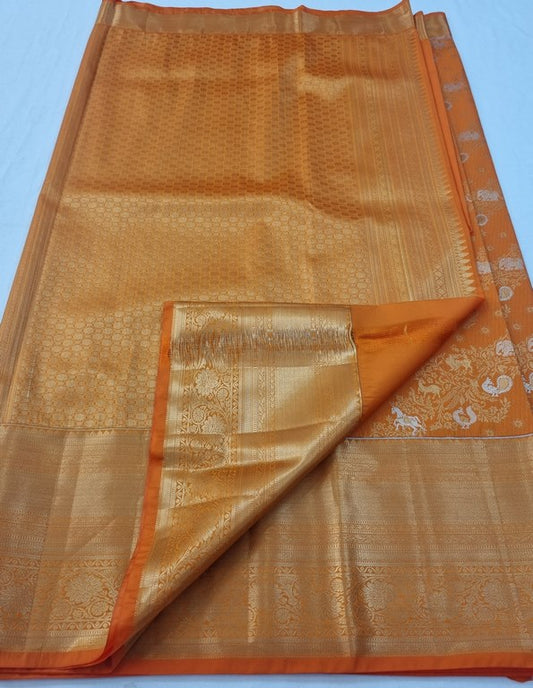 Kanchipuram Blended Bridal Silk Sarees 139