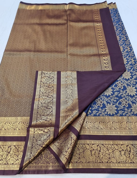 Kanchipuram Blended Tissue Silk Sarees 149