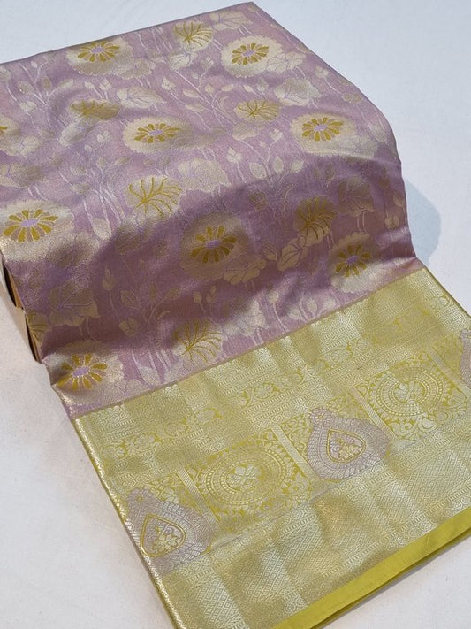 Kanchipuram Blended Tissue Silk Sarees 151