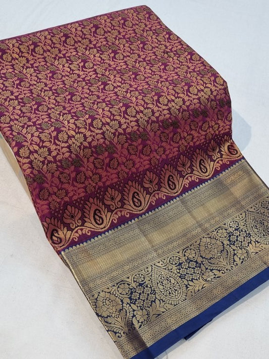 Kanchipuram Blended Tissue Silk Sarees 153
