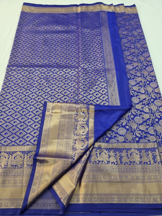 Kanchipuram Blended Tissue Silk Sarees 162