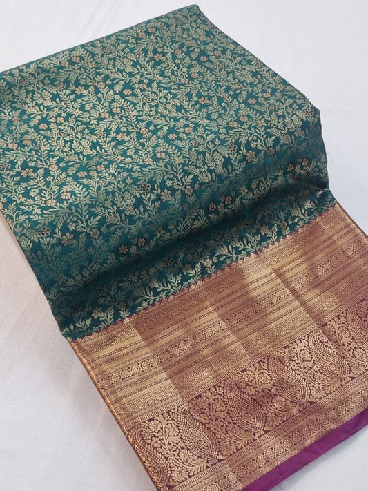 Kanchipuram Blended Tissue Silk Sarees 168
