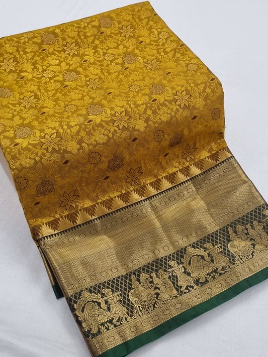 Kanchipuram Blended Tissue Silk Sarees 171
