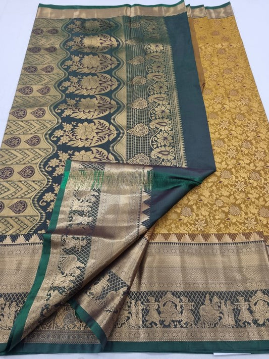 Kanchipuram Blended Tissue Silk Sarees 171