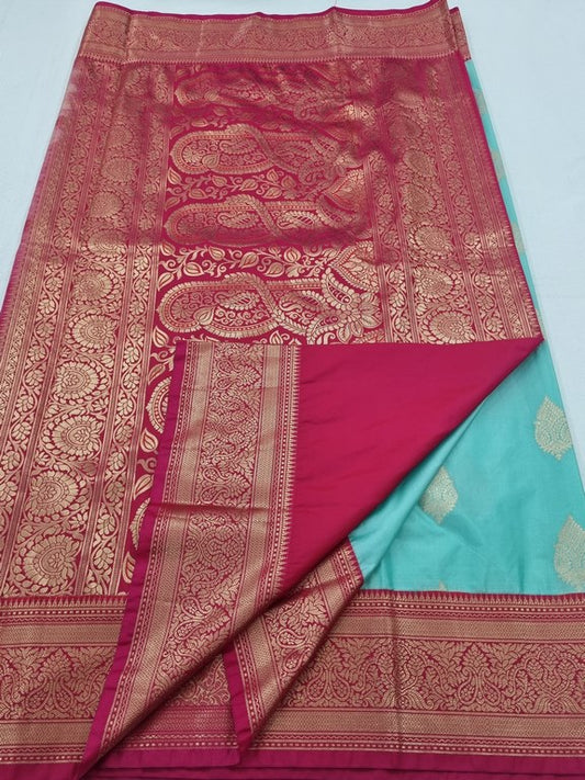 Kanchipuram Blended Tissue Silk Sarees 174