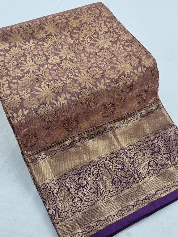 Kanchipuram Blended Tissue Silk Sarees 176