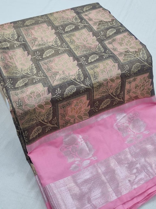 Kanchipuram Blended Tissue Silk Sarees 179