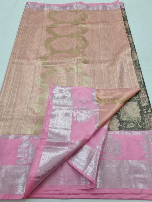 Kanchipuram Blended Tissue Silk Sarees 179