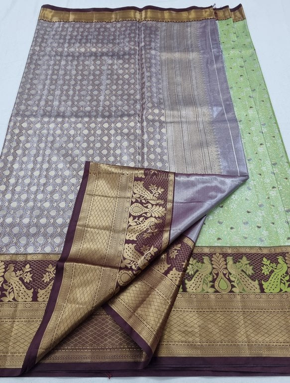 Kanchipuram Blended Tissue Silk Sarees 181