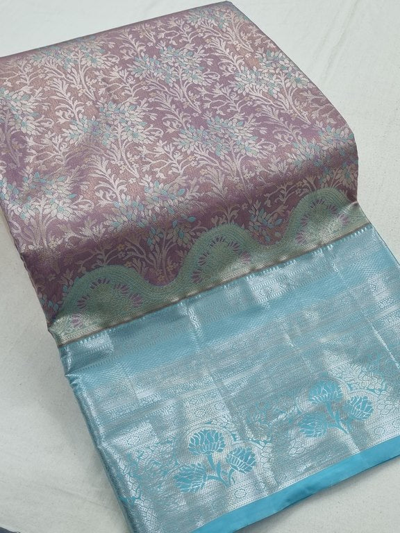Kanchipuram Blended Tissue Silk Sarees 182