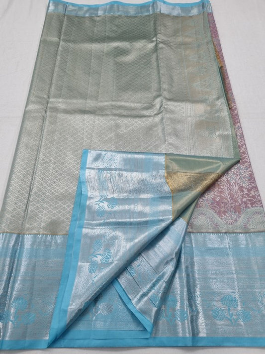 Kanchipuram Blended Tissue Silk Sarees 182