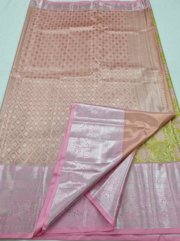 Kanchipuram Blended Tissue Silk Sarees 184