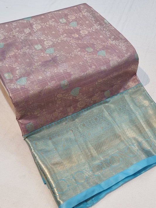 Kanchipuram Blended Tissue Silk Sarees 185