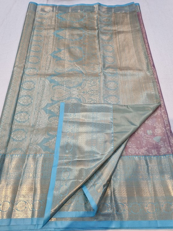 Kanchipuram Blended Tissue Silk Sarees 185