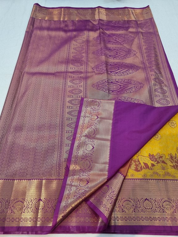 Kanchipuram Blended Tissue Silk Sarees 190