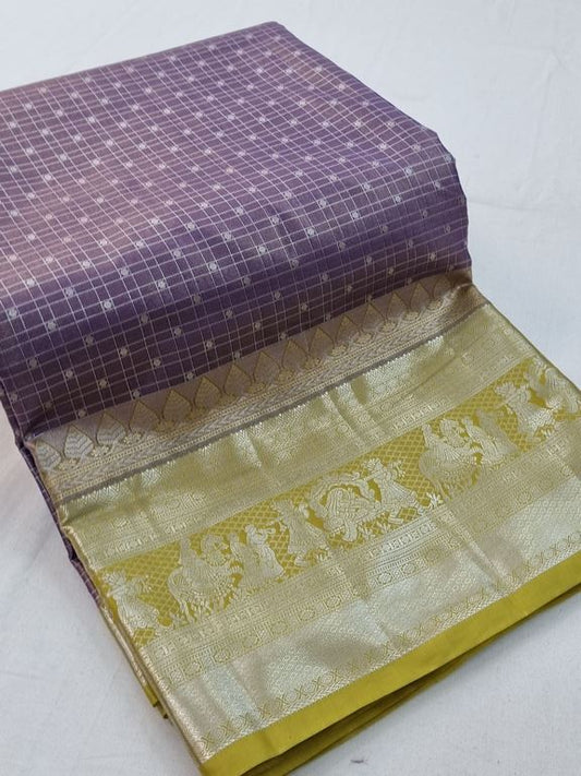 Kanchipuram Blended Tissue Silk Sarees 193