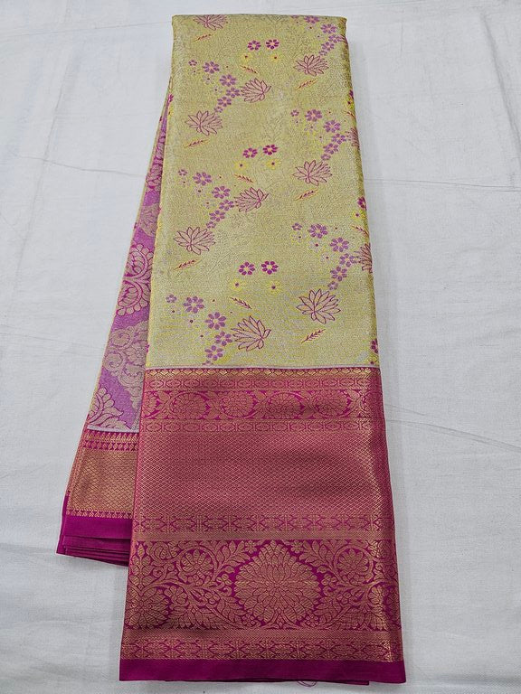 Kanchipuram Blended Tissue Silk Sarees 015
