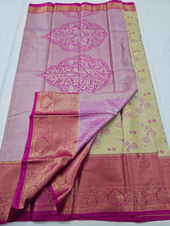 Kanchipuram Blended Tissue Silk Sarees 015