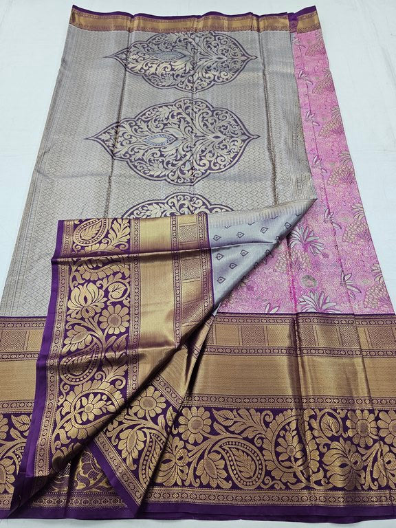 Kanchipuram Blended Tissue Silk Sarees 022