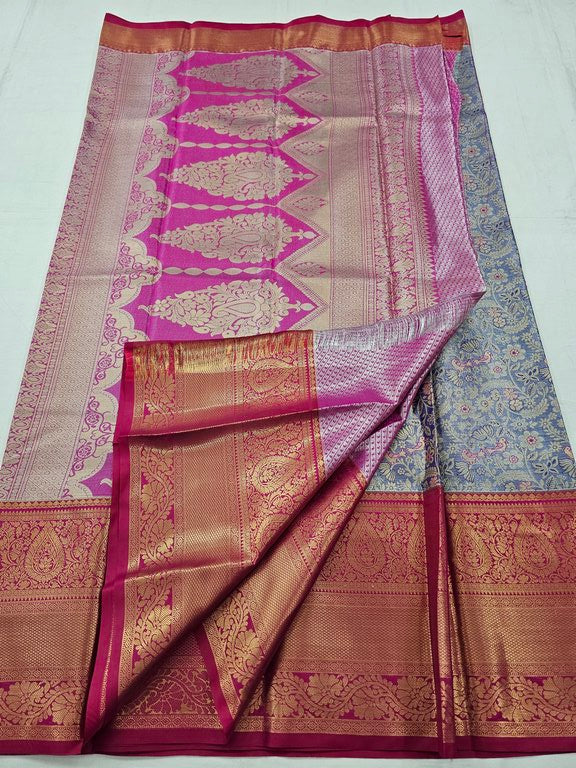 Kanchipuram Blended Tissue Silk Sarees 023