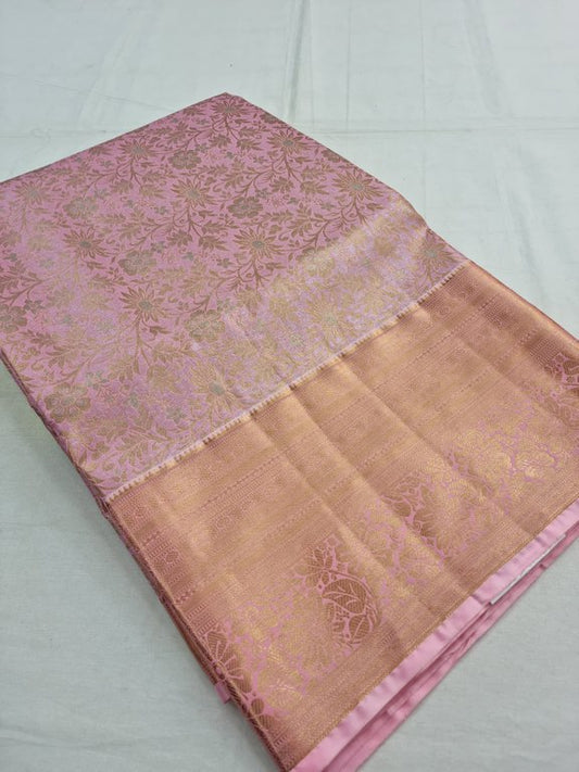 Kanchipuram Blended Tissue Silk Sarees 203
