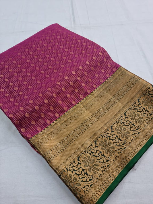 Kanchipuram Blended Bridal Silk Sarees 208