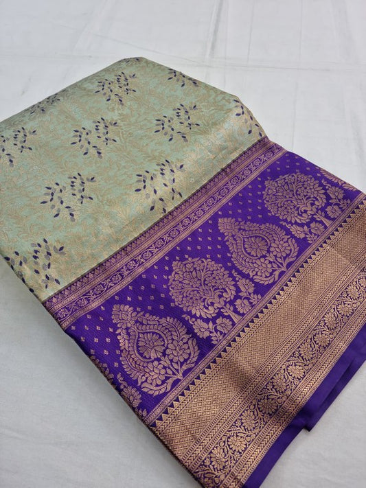Kanchipuram Blended Tissue Silk Sarees 211