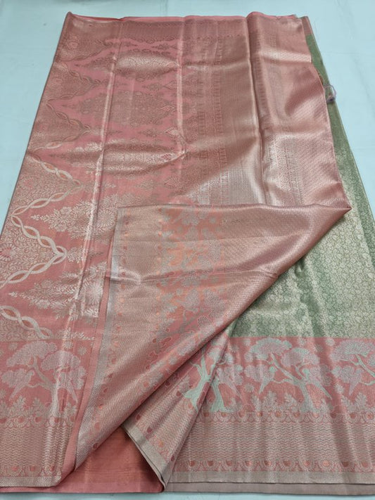 Kanchipuram Blended Tissue Silk Sarees 200